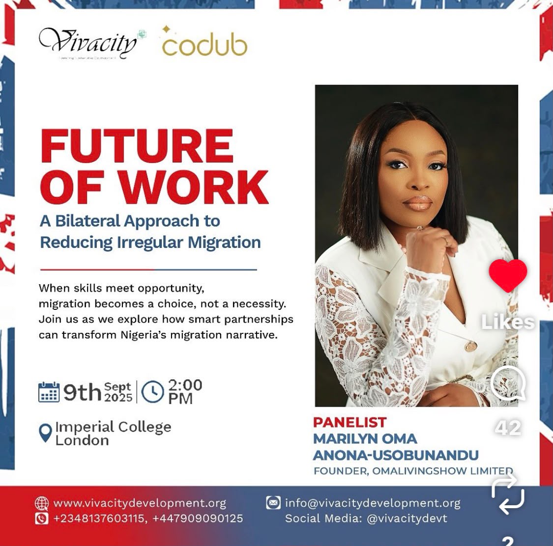 Marilyn Oma Anona-Usobunandu, founder of OMALIVINGSHOW