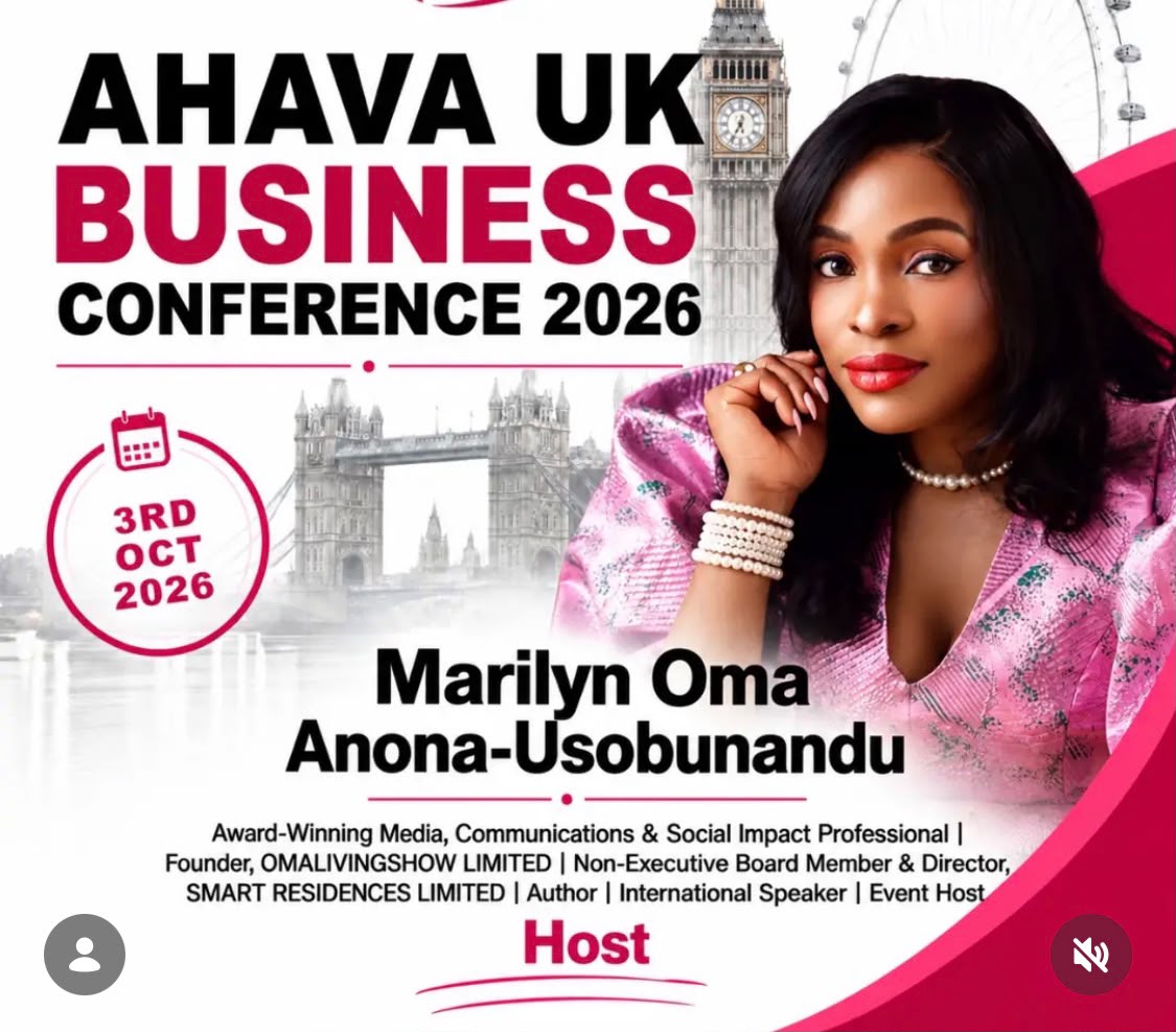 Marilyn Oma Anona-Usobunandu, UK event host and speaker
